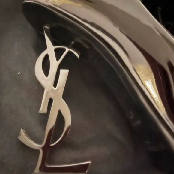 Saint Laurent Saint Laurent Opyum Logo Plaque Pumps - Picture 1 of 2